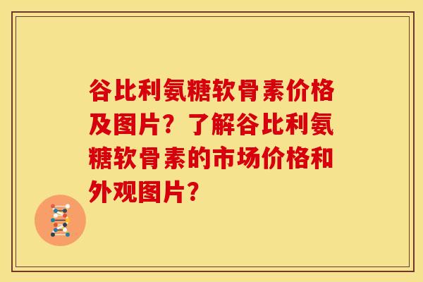 谷比利氨糖软骨素价格及图片？了解谷比利氨糖软骨素的市场价格和外观图片？