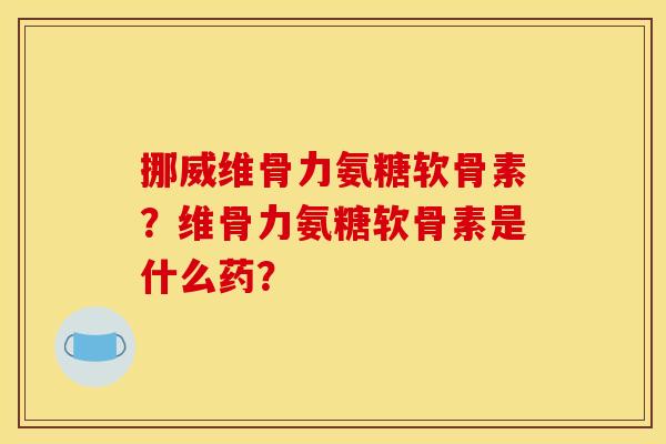 挪威维骨力氨糖软骨素？维骨力氨糖软骨素是什么药？