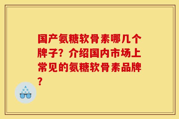 国产氨糖软骨素哪几个牌子？介绍国内市场上常见的氨糖软骨素品牌？
