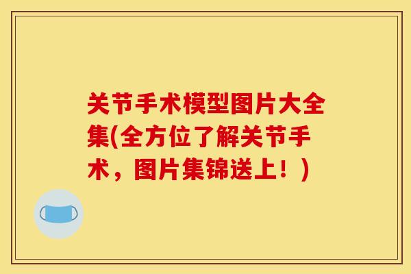 关节手术模型图片大全集(全方位了解关节手术，图片集锦送上！)