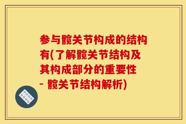 参与髋关节构成的结构有(了解髋关节结构及其构成部分的重要性 - 髋关节结构解析)