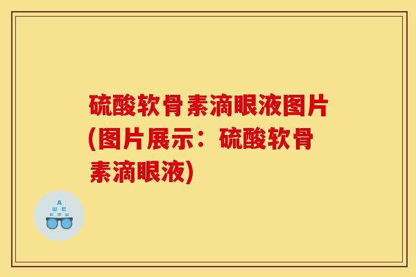 硫酸软骨素滴眼液图片(图片展示：硫酸软骨素滴眼液)
