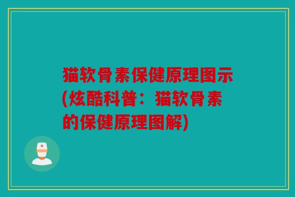 猫软骨素保健原理图示(炫酷科普：猫软骨素的保健原理图解)