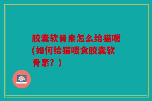 胶囊软骨素怎么给猫喂(如何给猫喂食胶囊软骨素？)