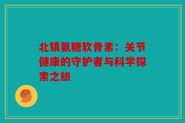 北镇氨糖软骨素：关节健康的守护者与科学探索之旅